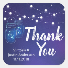 メイ素朴ソンはホタルを結婚照らす スクエアシール