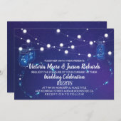 メイ素朴ソンはホタルを結婚照らす 招待状 (正面/裏面)