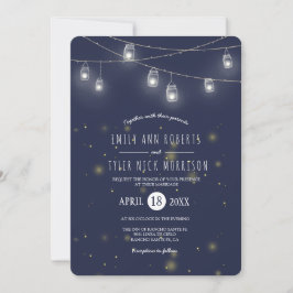 メイ素朴ソン・ジャース・ホタルの結婚弦 招待状