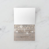 メイ素朴ソン·ジャー·ライト·ヴィンテージありがとう サンキューカード (内部)