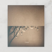 メイ素朴ンジャールライツツ結婚リー プレイスカード (外部開封)