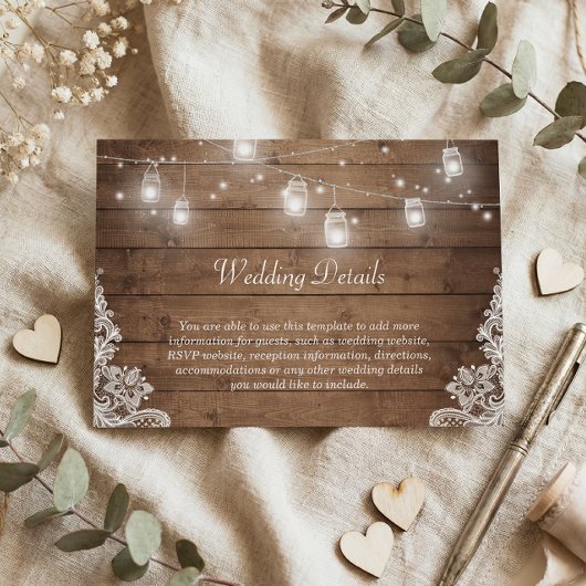 メイ素朴ンジャールライツレースの結婚詳細情報 エンクロージャーカード