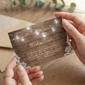 メイ素朴ンジャールライツレースの結婚詳細情報 エンクロージャーカード