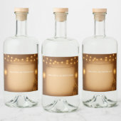 メイ素朴ンジャー&ストリングラ結婚イト リキュールボトルラベル (ボトル)