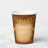 メイ素朴ンジャー&ストリングラ結婚イト 紙コップ (裏面)