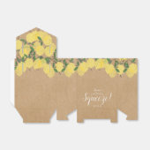 メイ素朴ンスクイズレモンブライダルシャワー フェイバーボックス (折り畳みなし)