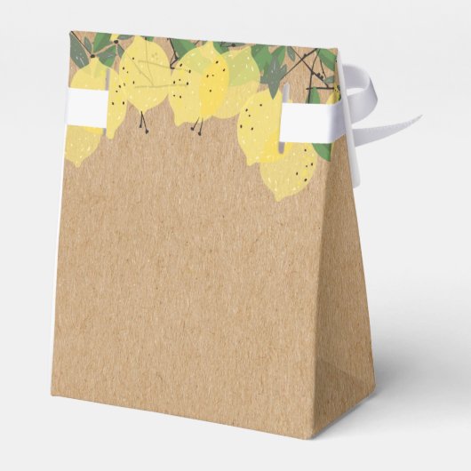 メイ素朴ンスクイズレモンブライダルシャワー フェイバーボックス (裏面サイド)