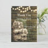 メイ素朴ン・ジャー結婚の感謝 サンキューカード (スタンド正面)