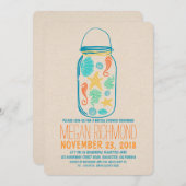 メイ航海のソン·ジャー·ブライダル·シャワーの招待 招待状 (正面/裏面)