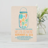 メイ航海のソン·ジャー·ブライダル·シャワーの招待 招待状 (スタンド正面)