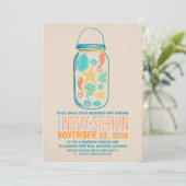 メイ航海のンジャービーチ婚約パーティ招待状 招待状 (スタンド正面)