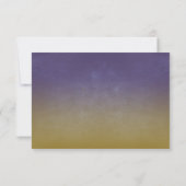 メイ色彩の鮮やかンジャーかわいい結婚式のRSVPカード 出欠カード (裏面)