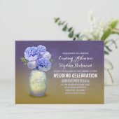 メイ色彩の鮮やかン・ジャー・ラス結婚式招待状 招待状 (スタンド正面)