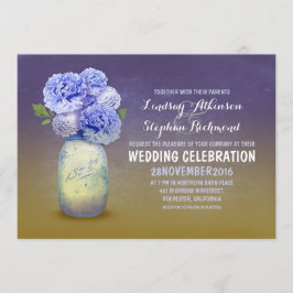 メイ色彩の鮮やかン・ジャー・ラス結婚式招待状 招待状