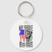 メイ許す、決してライオンキーチ忘れェイン キーホルダー (裏面)