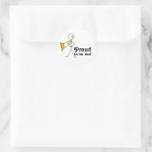 メイ誇りを持ったマベリケプライド国旗のすごい英雄 ラウンドシール (バッグ)