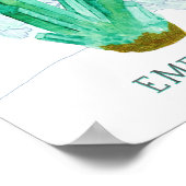 メイ誕生日エメラルドと谷のリリー ポスター (角)