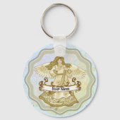 メイ誕生日エンジェル誕生日カスタムキーホルダー キーホルダー (正面)