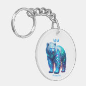 メイ誕生月霊獣熊 キーホルダー (正面左)