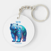 メイ誕生月霊獣熊 キーホルダー (裏面)