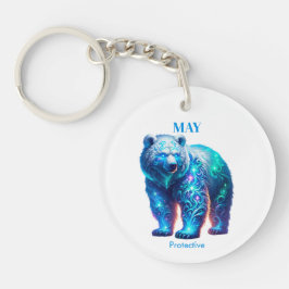メイ誕生月霊獣熊 キーホルダー