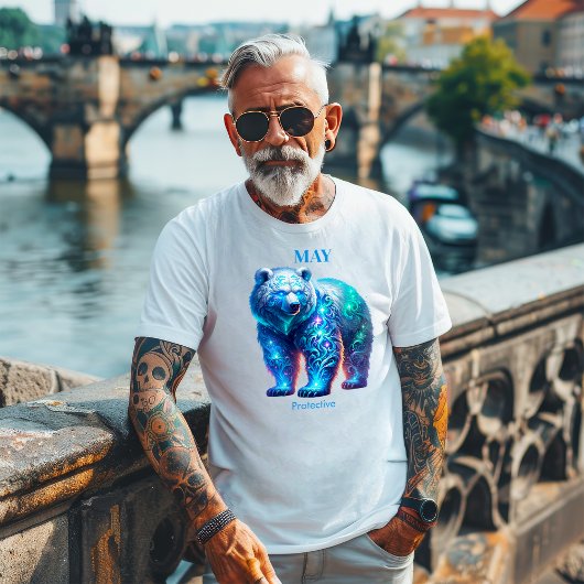 メイ誕生月霊獣熊 Tシャツ