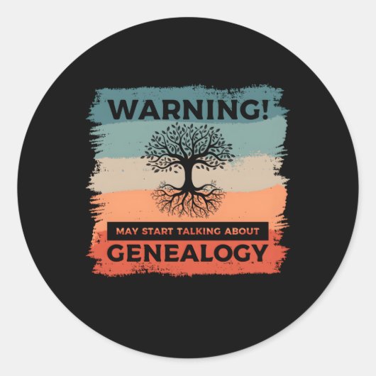 メイ警告ズ・セントが系図学系図学者について語る ラウンドシール (正面)
