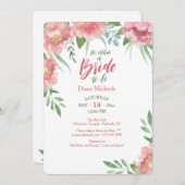 メイ開花ブライダルシャワー招待 招待状 (正面/裏面)