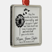 メイ・ウィンズ・オブ・天国記念オーナメント メタルオーナメント (右)