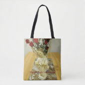 メイ・エンジェルス見守る肩トート トートバッグ (正面)