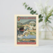 メイ・キール。アラムバスタクハンガリーVintage Poster 1890 ポストカード (スタンド正面)