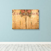 メイ・クイーン – マーガレット・マクドナルド・マキントッシュ キャンバスプリント (インサイチュ (ウッドフロア))