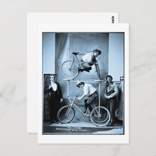 メイ・ゴードンのオリジナル・インセイン・ムービング・ペデスタル ポストカード (正面/裏面)