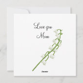 メイ・サンザシとユリ・オブ・ザ・バレー シーズンカード (裏面)