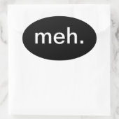 メイ・ステッカー2 楕円形シール (バッグ)