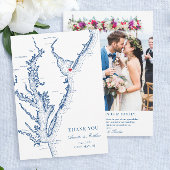 メイ・ニュージャージー結婚ズ・フラット サンキューカード