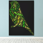 メイ・バード キャンバスプリント (インサイチュ (ウッドフロア))