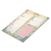 メイ フラワーズ 7 日間食事プランナー ノートパッド (アングル)