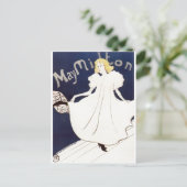 メイ・ミルトン1895年アンリ・デ・トゥールーズ・ロートレック ポストカード (スタンド正面)