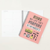 メイ・メイ・メイク・アップが完璧ではない プランナー手帳 (ディスプレー)