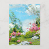 メイ・モーニング・ランドスケープ・チャールズ・コートニー・カーラン ポストカード (正面)