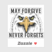 メイ、決してイーグルを許忘れす。 シール (シート)