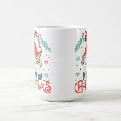 メウクリスマス、メリークリスマス コーヒーマグカップ (中央)