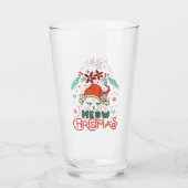 メウクリスマス、メリークリスマス タンブラーグラス (裏面)