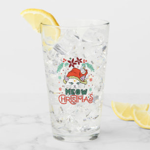 メウクリスマス、メリークリスマス タンブラーグラス