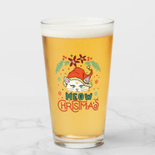 メウクリスマス、メリークリスマス タンブラーグラス
