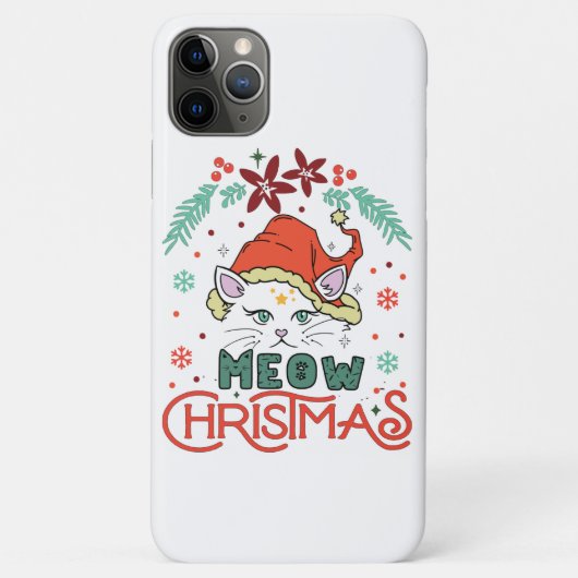 メウクリスマス、メリークリスマス Case-Mate iPhoneケース (裏面)