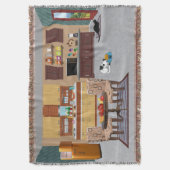 メウニフィセントキッチン スローブランケット (正面縦)