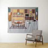 メウニフィセントキッチン タペストリー (インサイチュ(横))