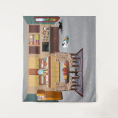 メウニフィセントキッチン タペストリー (正面)